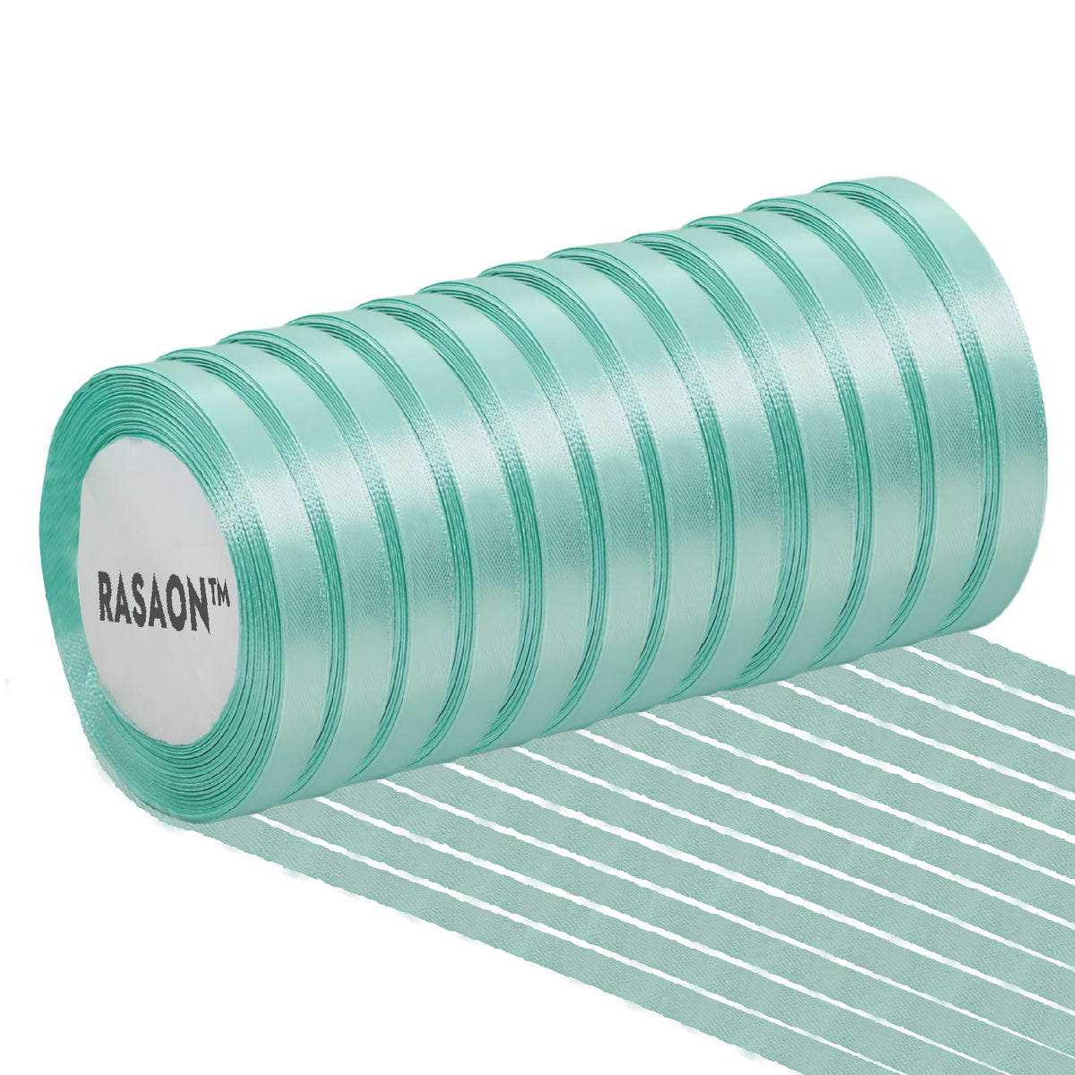 Satin ribbon 1/4 inch width smooth finish detail