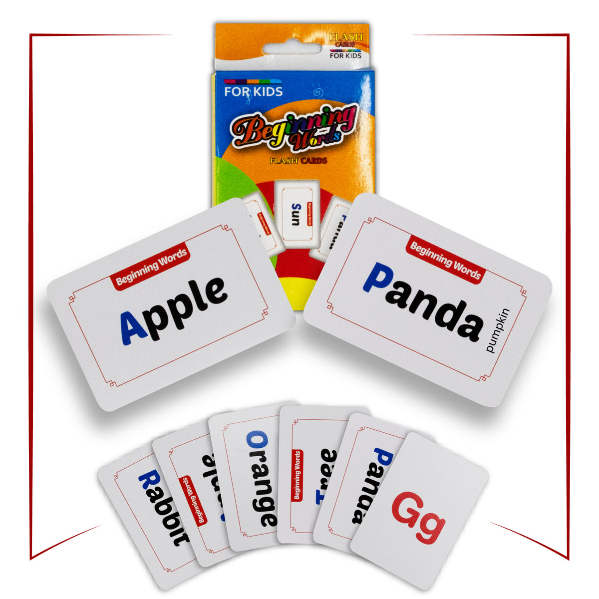 12-Set Kids Educational Flash Cards – 432 Double-Sided Learning Cards for Preschool & Early Education