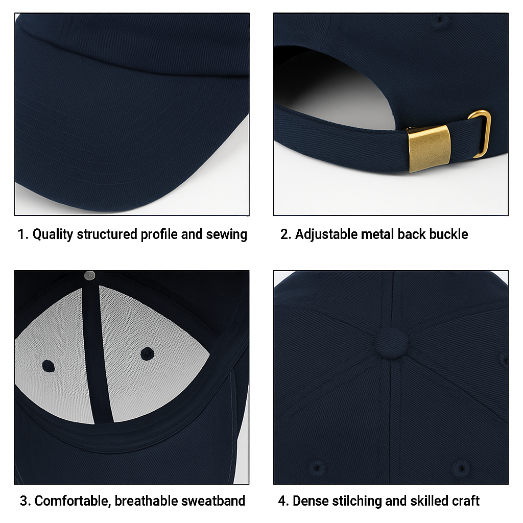 Kids 100% Cotton Baseball Cap | Adjustable Sun Hat for Boys & Girls (Ages 4–14)