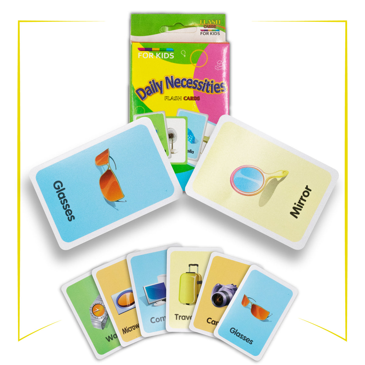 12-Set Kids Educational Flash Cards – 432 Double-Sided Learning Cards for Preschool & Early Education