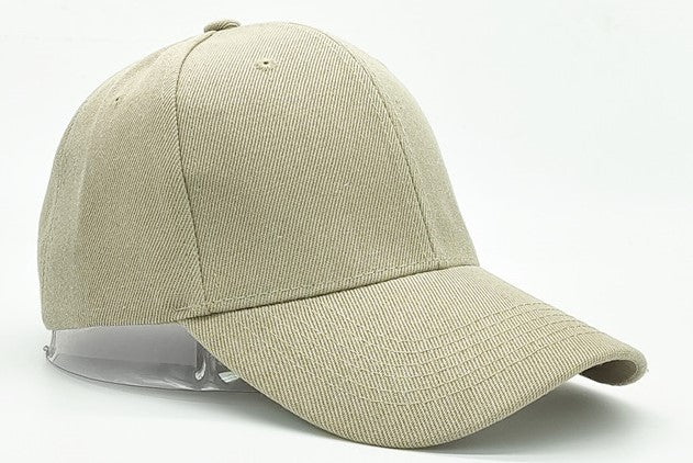 Unisex Adjustable Baseball Cap – Classic Curved Brim Sports Hat