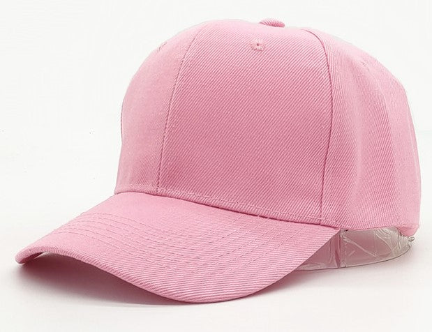 Unisex Adjustable Baseball Cap – Classic Curved Brim Sports Hat