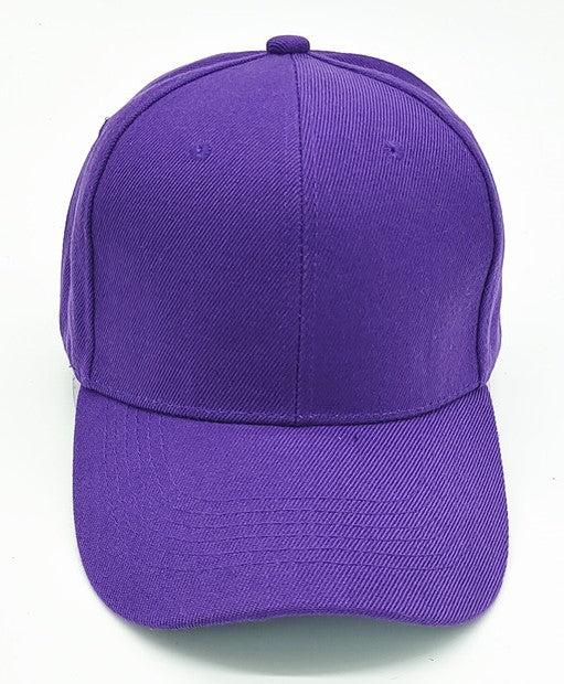 Unisex Adjustable Baseball Cap – Classic Curved Brim Sports Hat