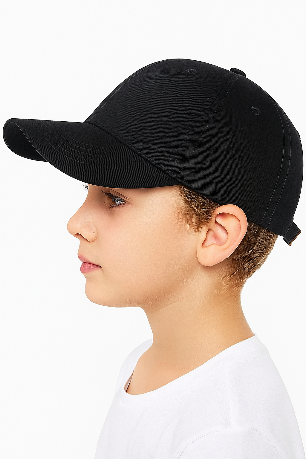 Kids 100% Cotton Baseball Cap | Adjustable Sun Hat for Boys & Girls (Ages 4–14)