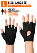 Ultra-Lightweight Half Finger Gym Gloves – Breathable Non-Slip Workout Gloves for Weightlifting, Fitness & Cycling