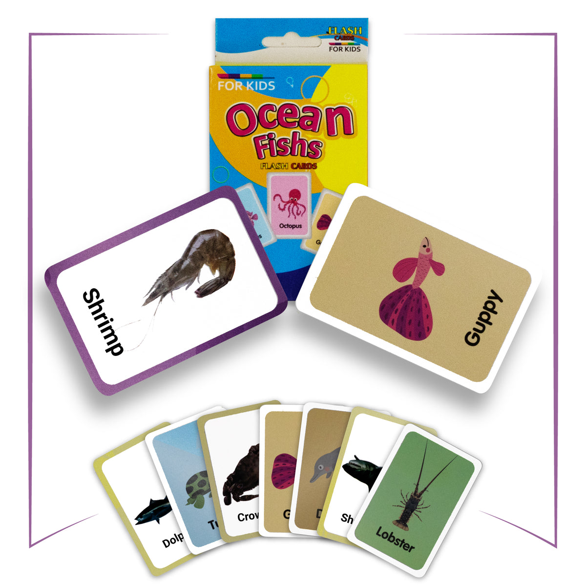 12-Set Kids Educational Flash Cards – 432 Double-Sided Learning Cards for Preschool & Early Education