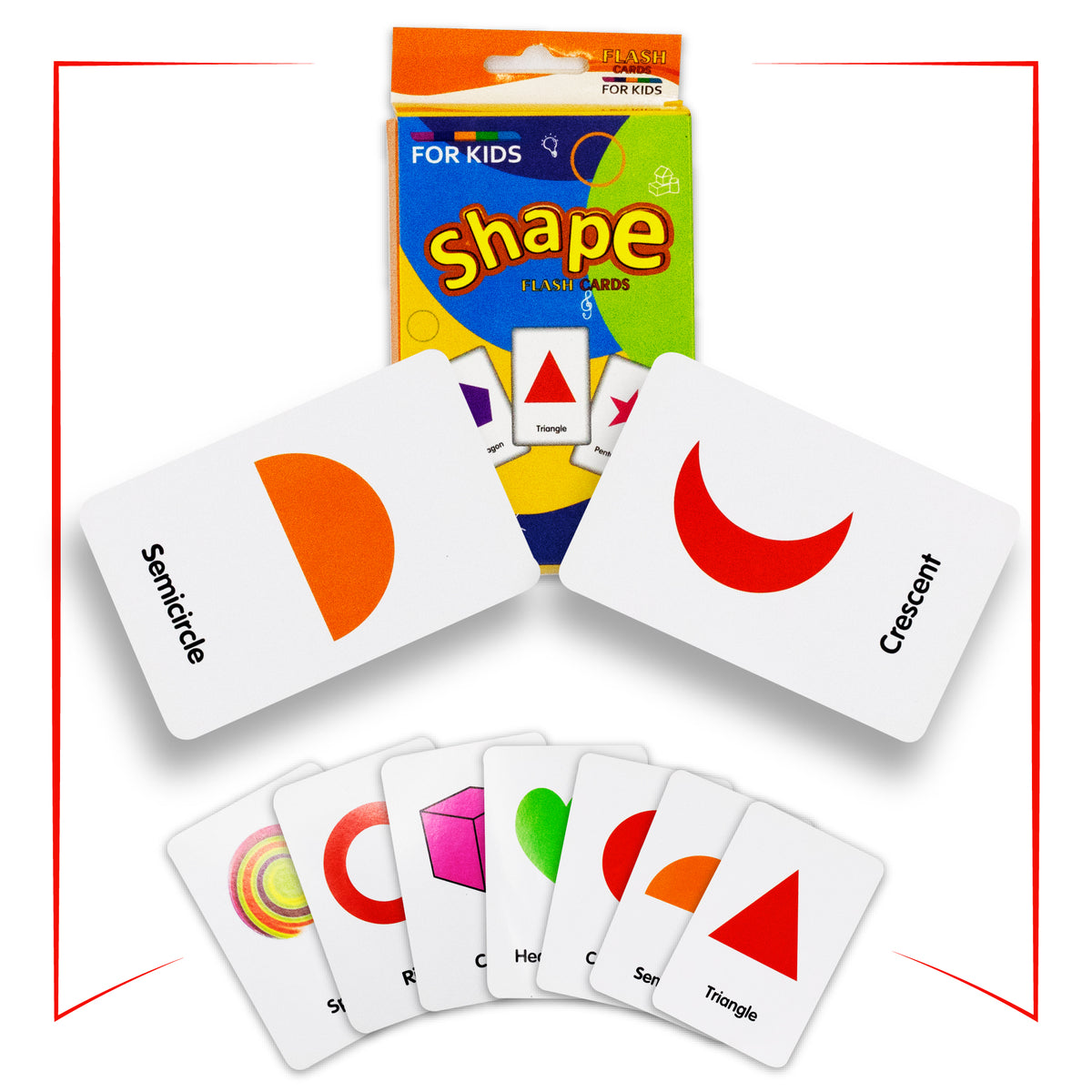 12-Set Kids Educational Flash Cards – 432 Double-Sided Learning Cards for Preschool & Early Education
