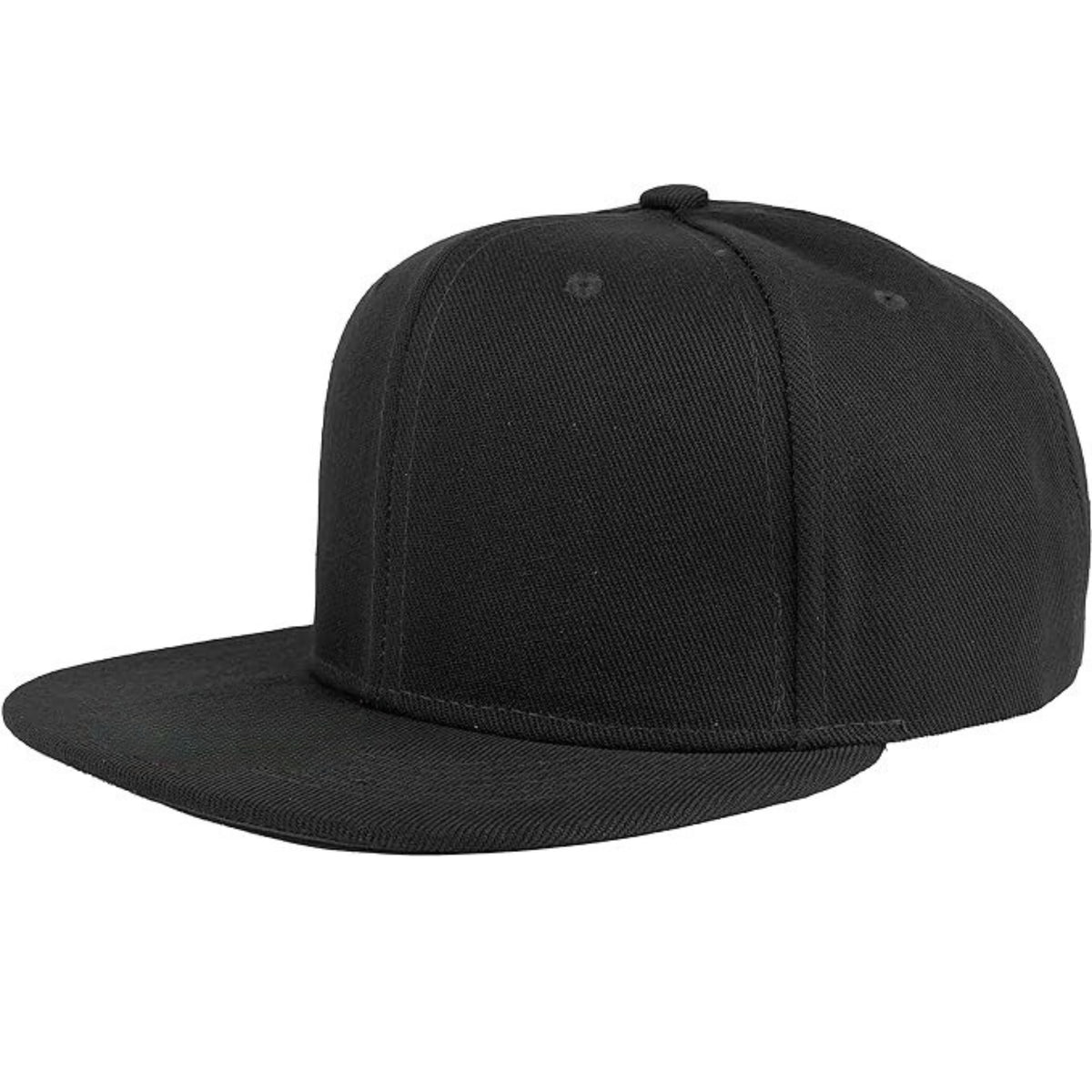 Men's Adjustable Flat Brim Snapback Cap – Classic Hip Hop Baseball Hat