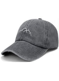 Vintage dad hat adjustable back buckle detail