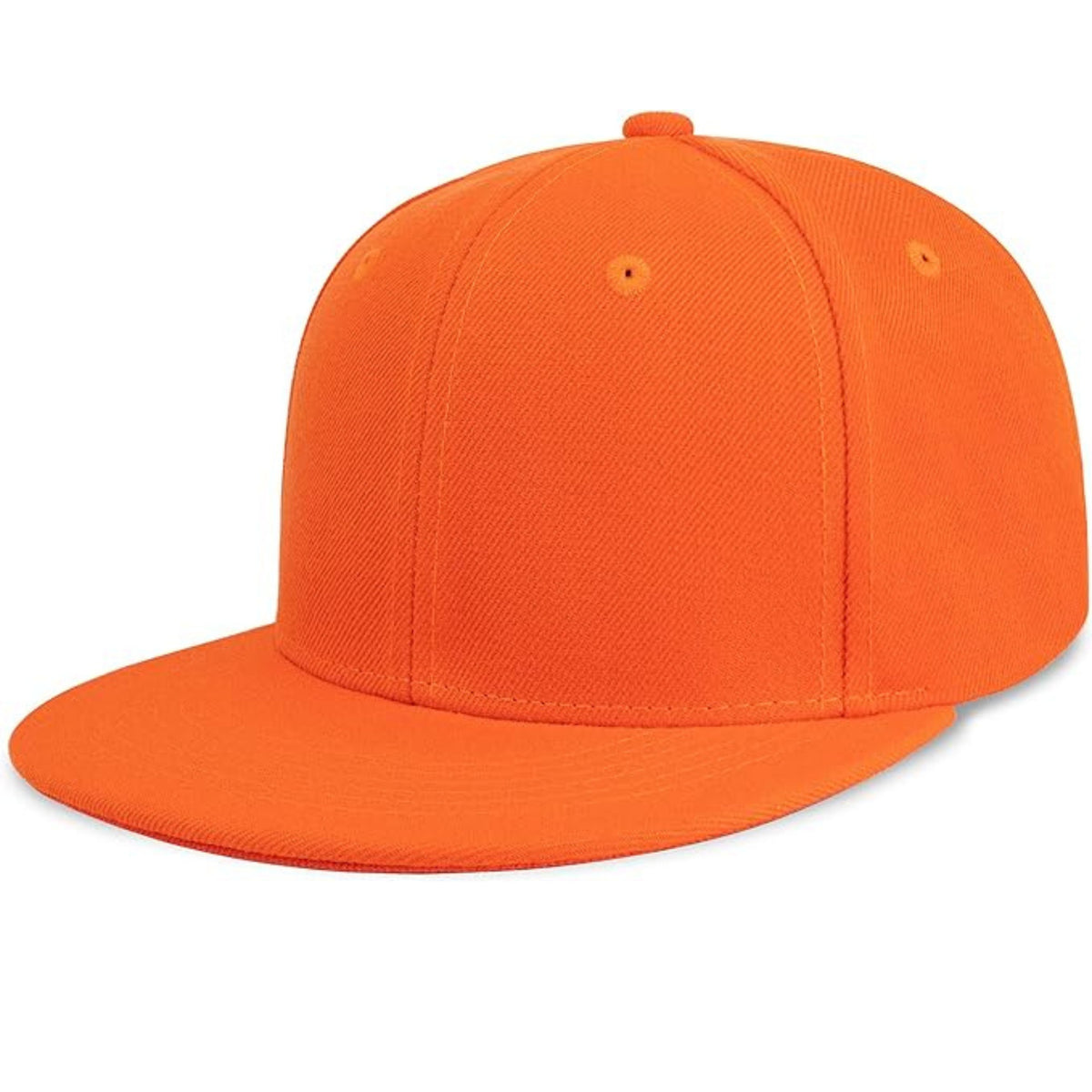 Men's Adjustable Flat Brim Snapback Cap – Classic Hip Hop Baseball Hat