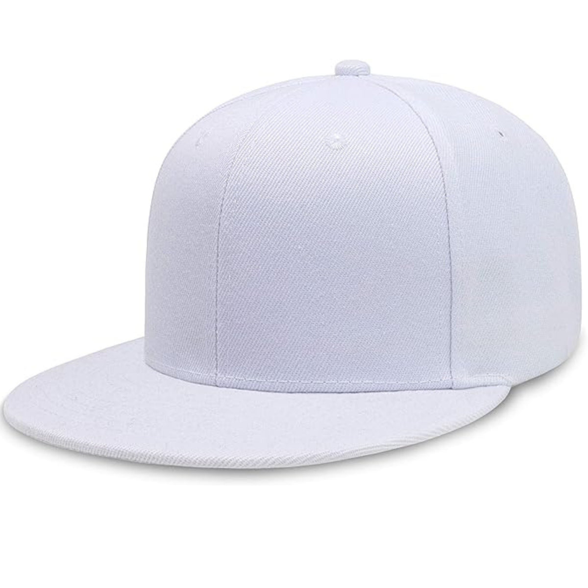 Men's Adjustable Flat Brim Snapback Cap – Classic Hip Hop Baseball Hat