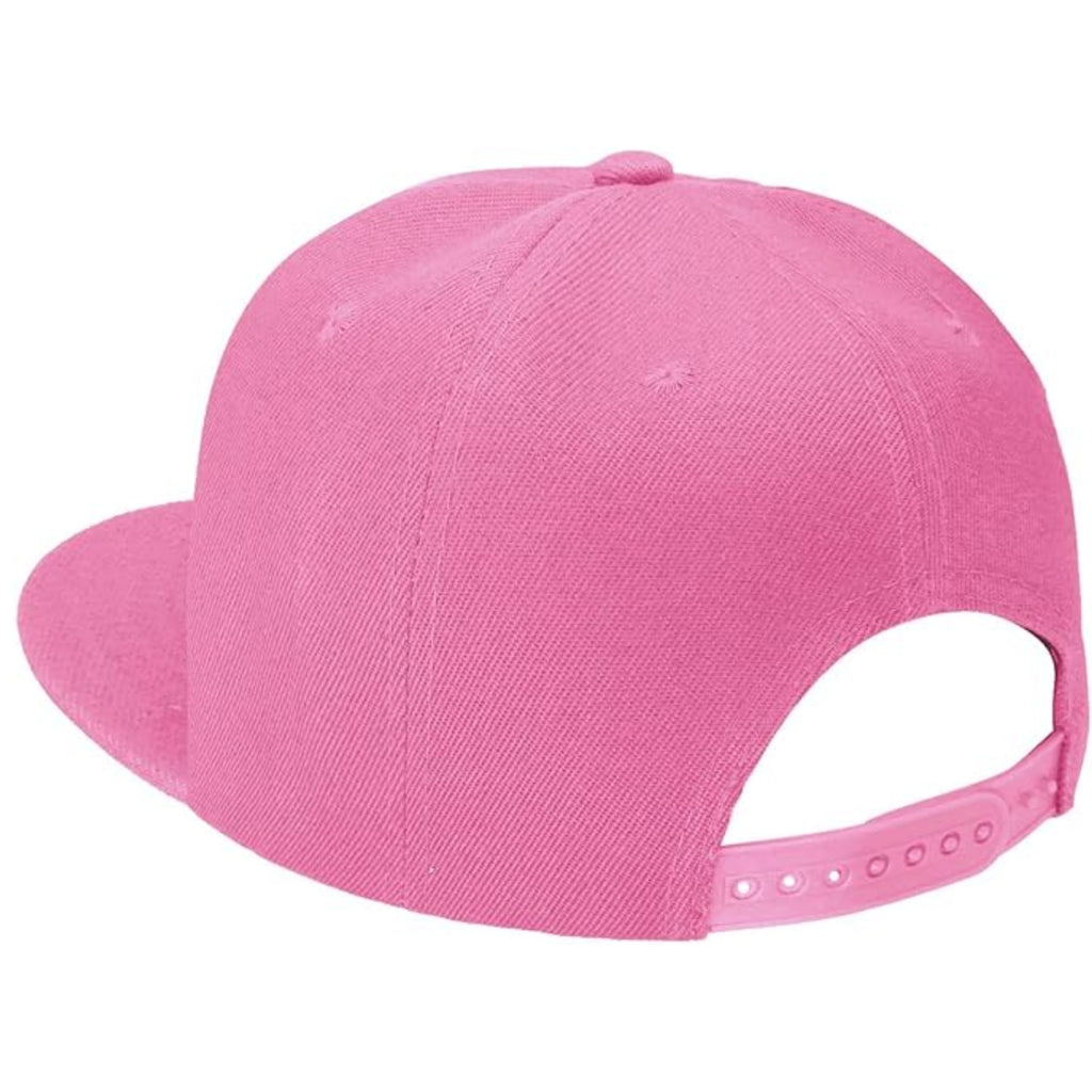 Men's Adjustable Flat Brim Snapback Cap – Classic Hip Hop Baseball Hat
