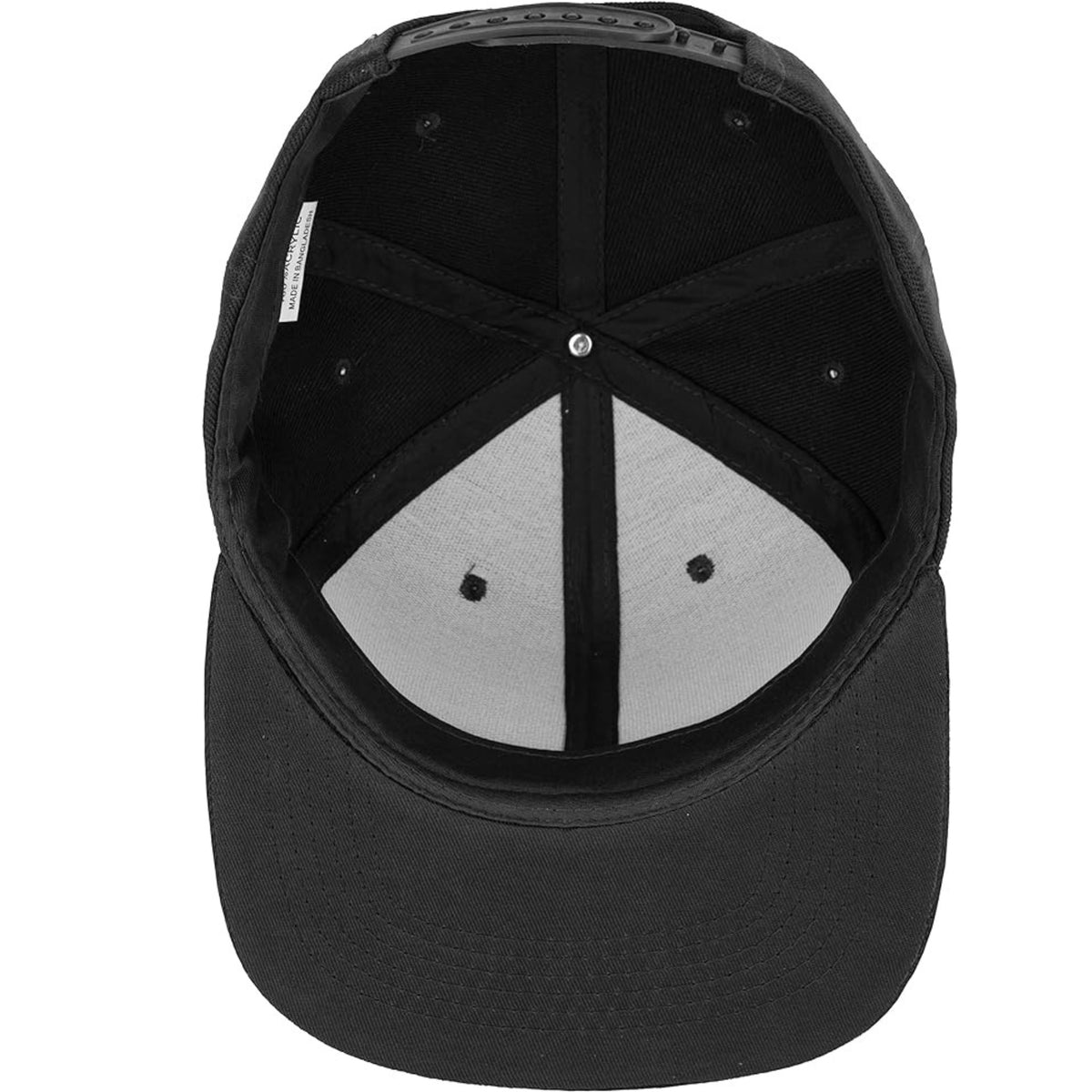 Men's Adjustable Flat Brim Snapback Cap – Classic Hip Hop Baseball Hat