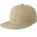 Men's Adjustable Flat Brim Snapback Cap – Classic Hip Hop Baseball Hat