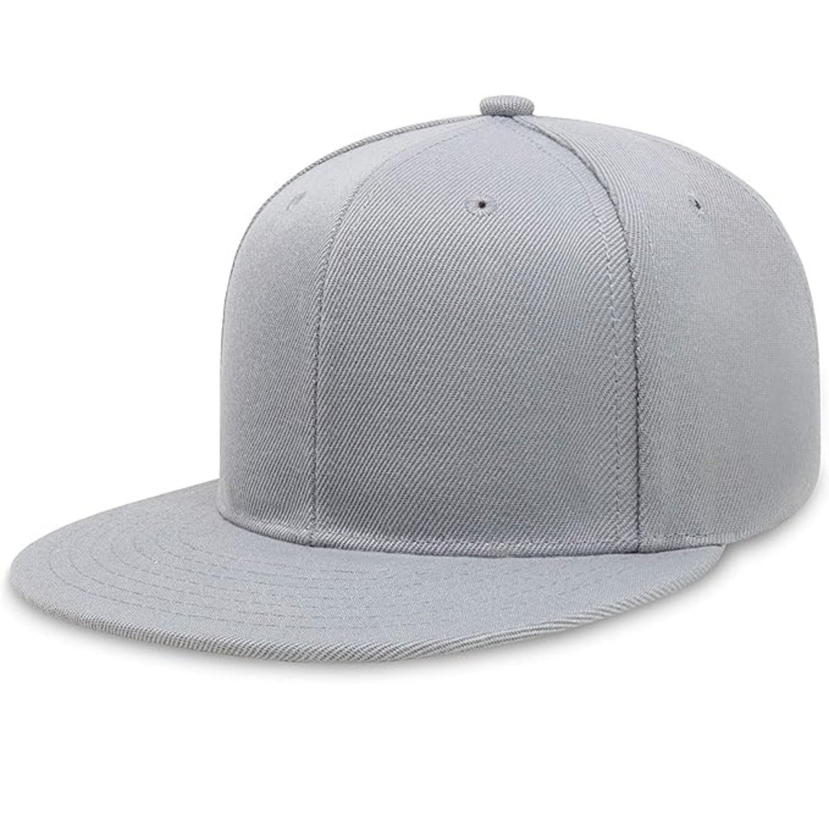 Men's Adjustable Flat Brim Snapback Cap – Classic Hip Hop Baseball Hat