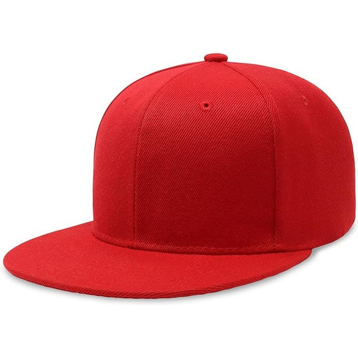 Men's Adjustable Flat Brim Snapback Cap – Classic Hip Hop Baseball Hat
