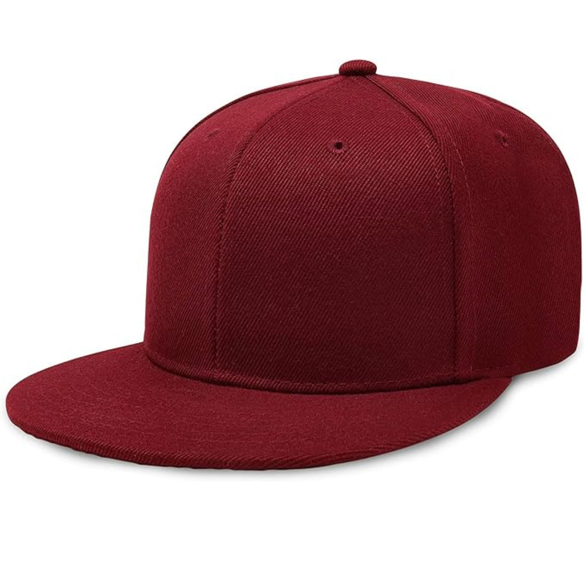 Men's Adjustable Flat Brim Snapback Cap – Classic Hip Hop Baseball Hat