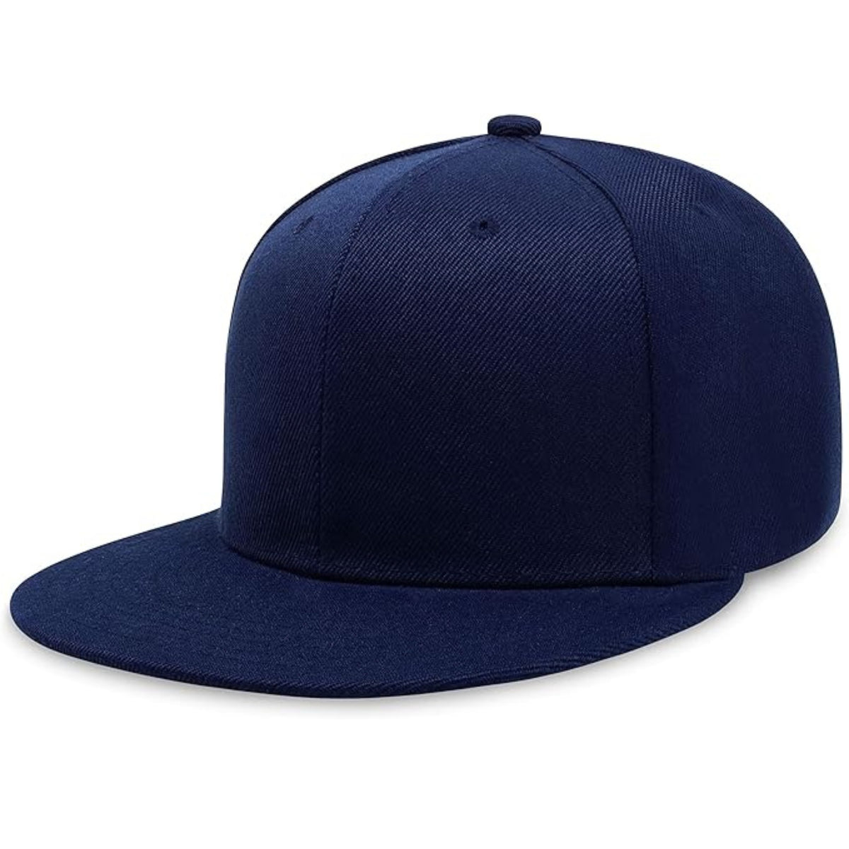 Men's Adjustable Flat Brim Snapback Cap – Classic Hip Hop Baseball Hat