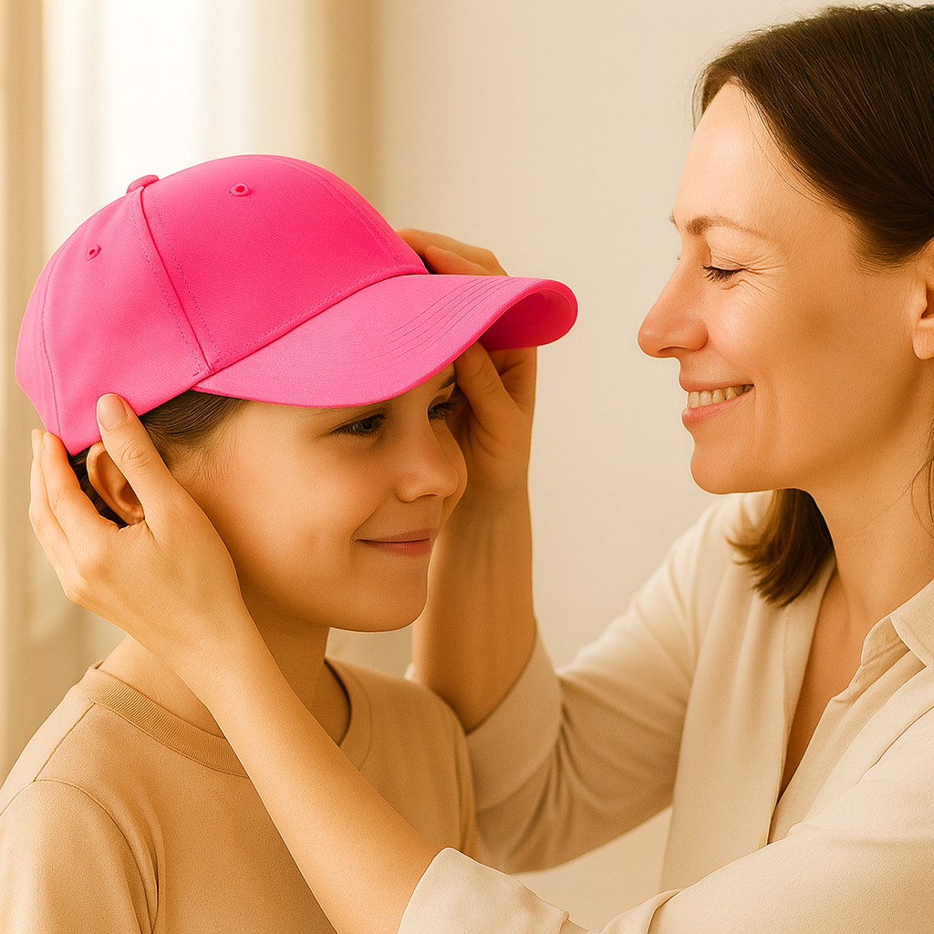 Kids 100% Cotton Baseball Cap | Adjustable Sun Hat for Boys & Girls (Ages 4–14)